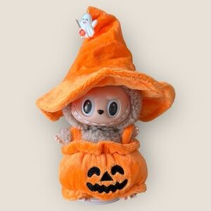 Labubu Outfit – Halloween Pumpkin Costume with Hat